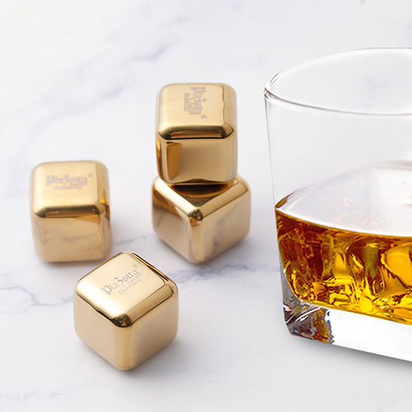 plazotta-premium-edelstahl-eiswuerfel-8er-set-whisky-steine-kuehlsteine-cocktail-bar-drink-brandy-gin-tonic-gold